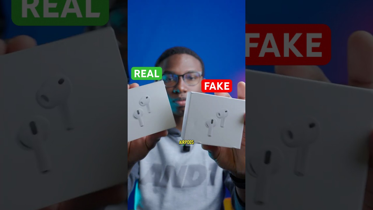 Как распознать поддельные AirPods Pro 3 