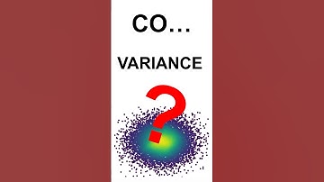 Covariance Explained #statistics #datascience #machinelearning #maths #mathematics