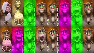 My Talking Tom Cat Funny Color Compilation Kids Education Animation screenshot 1