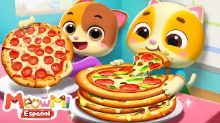 Mi Pizza🍕🍕 Especial | Canciones Infantiles | MeowMi Family Show Español