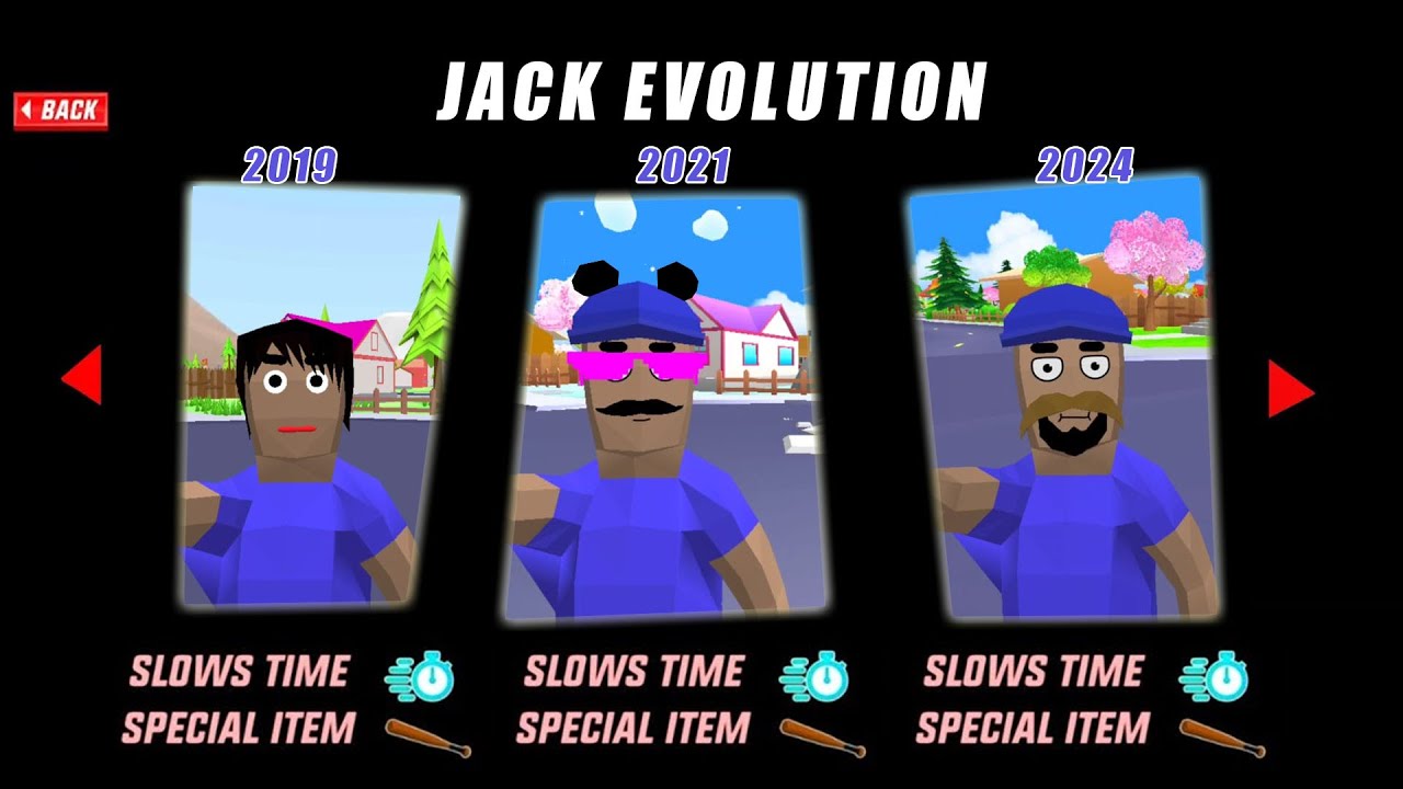 Evolution Jack JACK EVOLUTION ‼️ DUDE THEFT WARS - YouTube