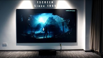 【FSCREEN】Shadow of the Tomb Raider Trailer Under 120-inch Fresnel ALR Projection Screen Epson LS800