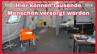 🆘️FELDKRANKENHAUS vom Deutschen Roten Kreuz🚑Hunderte zelte auf der Interschutz 2026 in Hannover🆘️