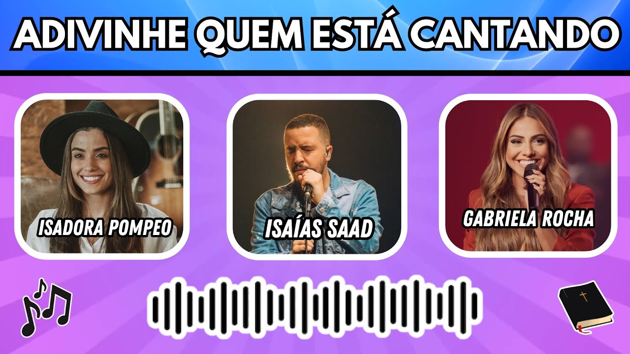 Adivinhe Quem Está Cantando | Versão Gospel