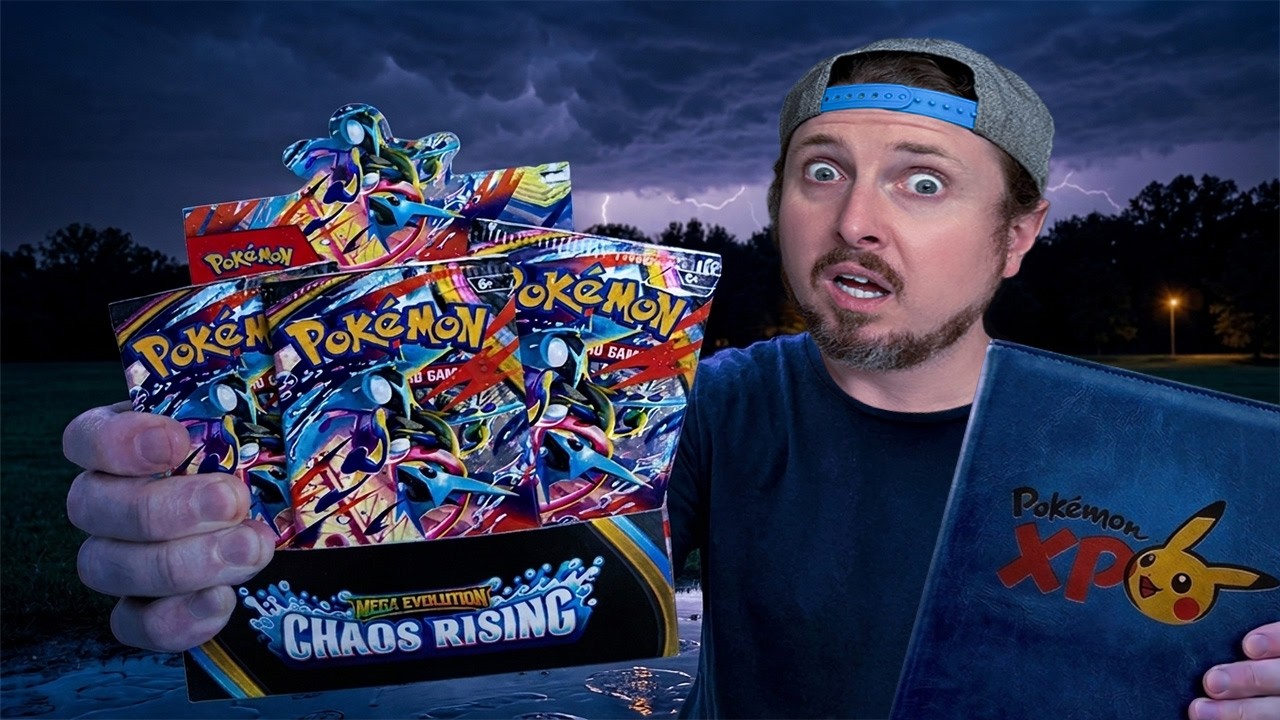 Building a Pokemon Card Binder at Night, BUT I Can't Keep It!