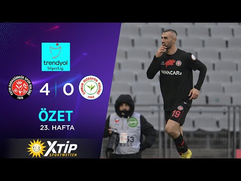 Merkur-Sports | V. F. Karagümrük (4-0) Ç. Rizespor - Highlights/Özet | Trendyol Süper Lig - 2023/24