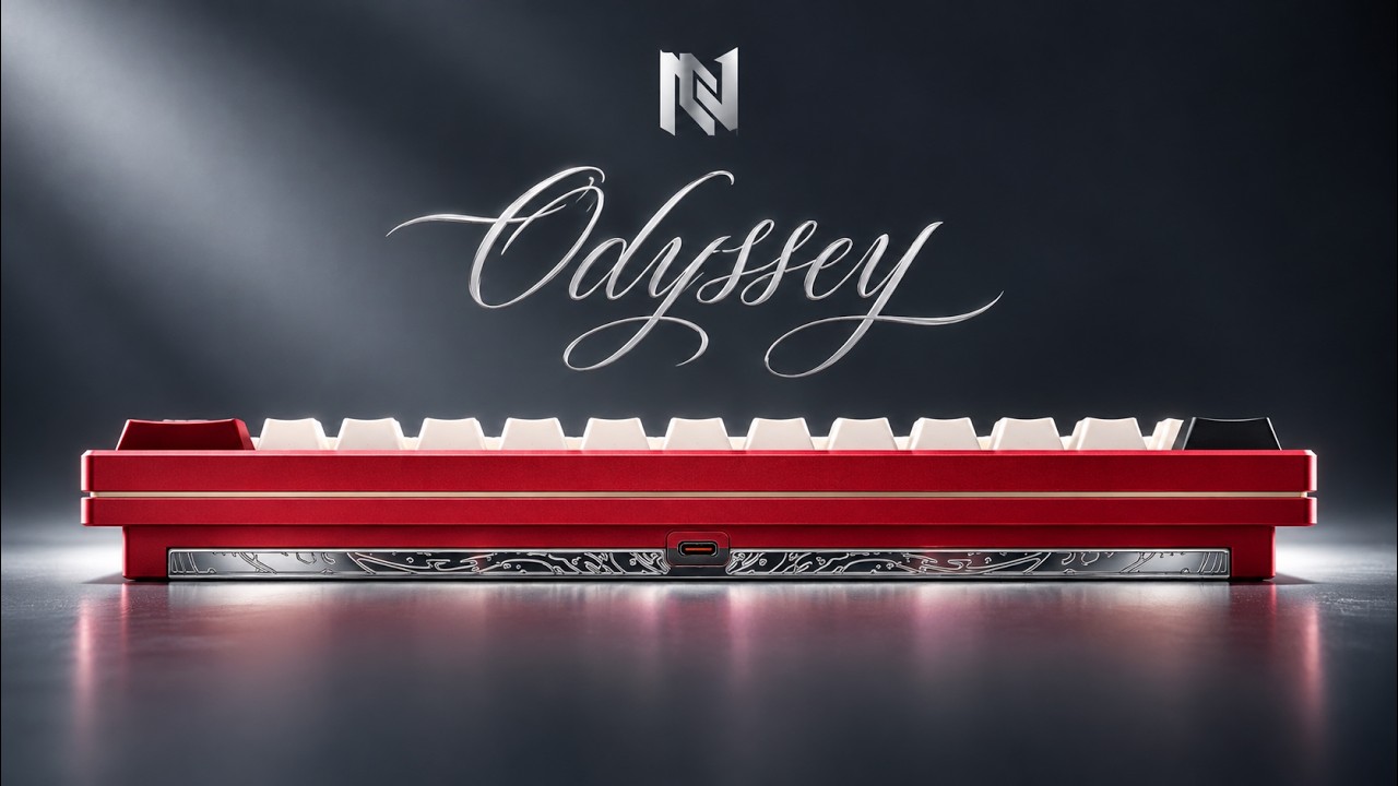[🎁] 커스텀 키보드인데 강렬하다...Newone Odyssey 60