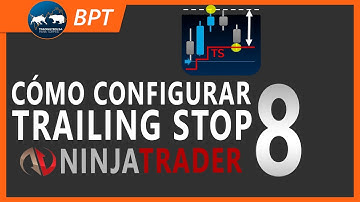 Tutorial de Trailing Stop - Ninja Trader 8