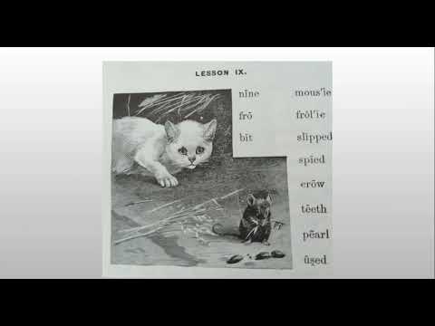 Lesson 9 "Kitty and Mousie" McGuffey 2nd Reader Audiobook/Follow Along for Kids