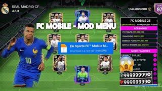 FC Mobile Mod Menu v27.0.03 | Unlimited Money | FC Mobile Mod Menu | New FC Mobile Mod Apk Update