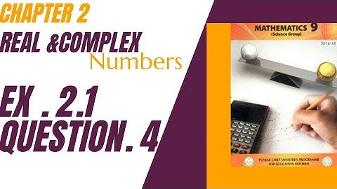 9th Math Exercise 2.1 Question 4 complete||Number line