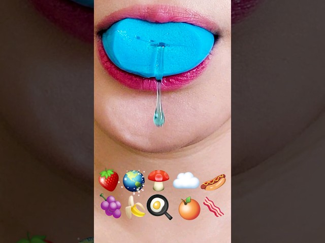 asmr Earth Jelly 지구젤리 좋아하시나요? 틱톡 이모지 첼린지 Tictok emoji Challenge