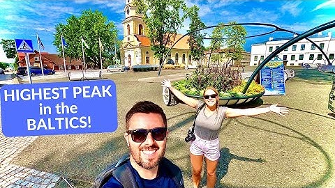 Climbing the HIGHEST PEAK in the BALTICS! Plus a giant birds nest and a Meteorite Crater!