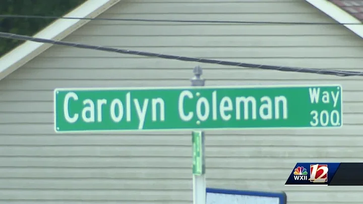 Greensboro street renamed to honor Carolyn Coleman