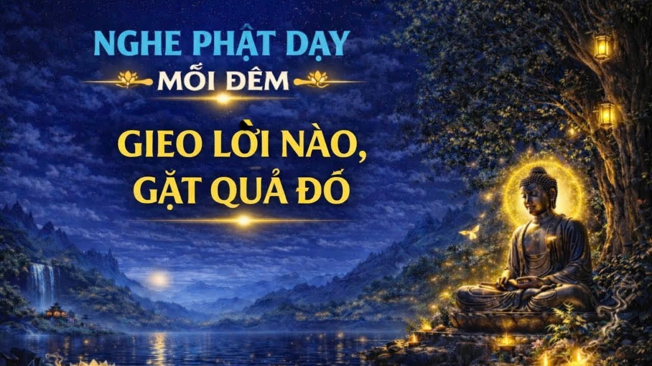 Nghe Phật Dạy Mỗi Đêm : Gieo Lời Nào Gặt Quả Đó