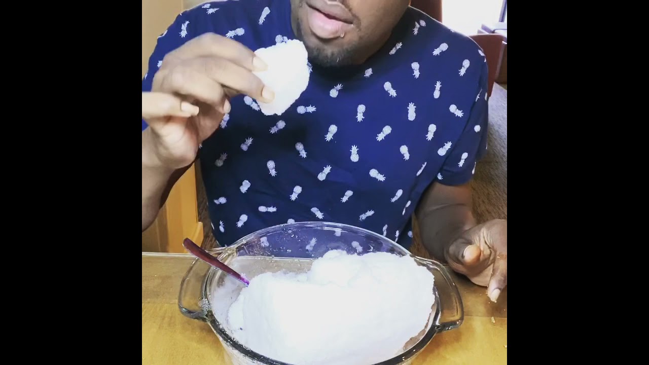 Snowy Ice Eating YouTube