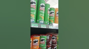 WHICH FLAVOR DO YOU PREFER? PRINGLES POTATO CRISP #asmr #shortvideo #viral #pringles  | Maia Channel