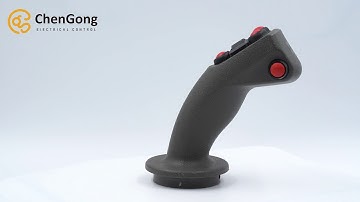 Joystick Control Handles With Buttons And Thumbwheels