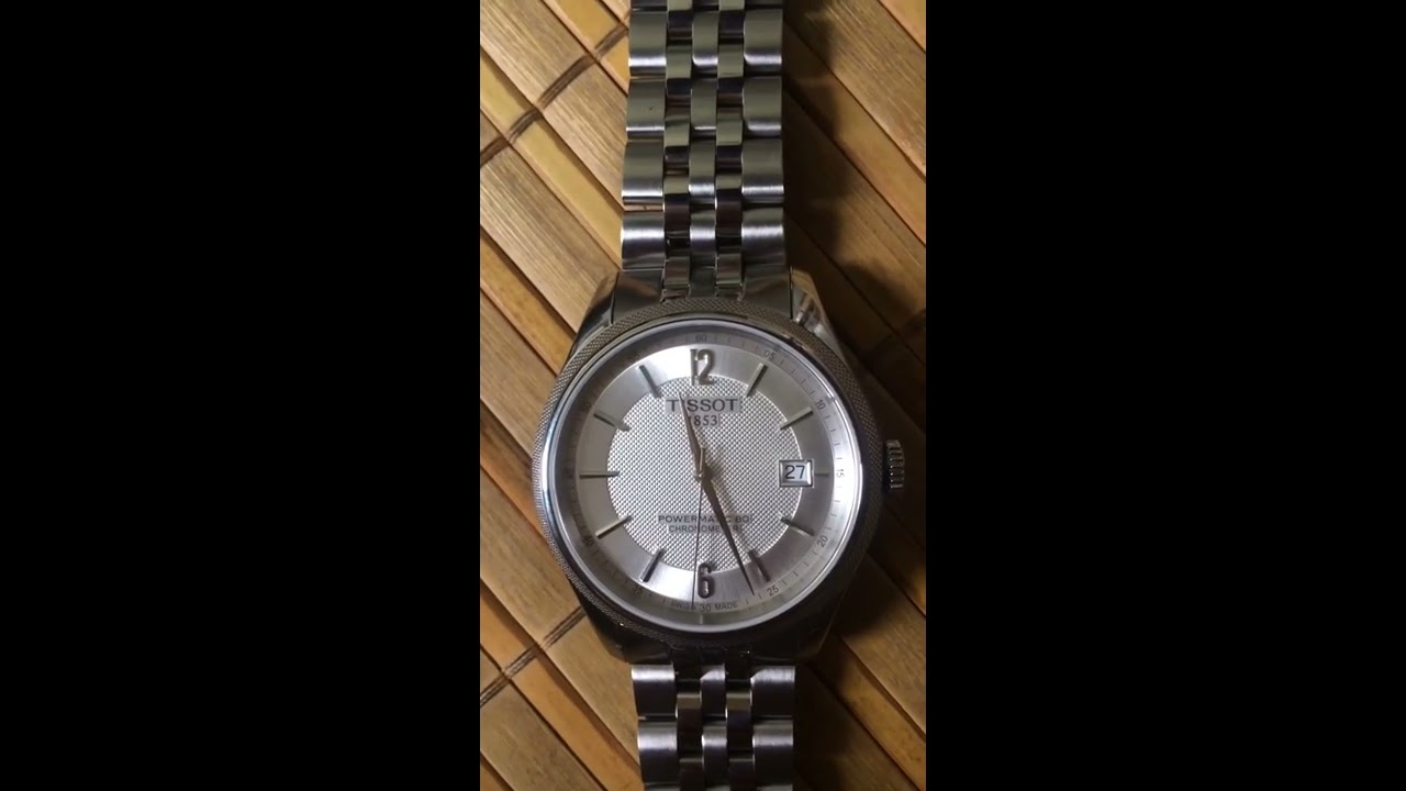 Tissot Ballade COSC 80 (T1084081103700) - YouTube