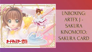 UNBOXING: KOTOBUKIYA'S ARTFX J SAKURA KINOMOTO - SAKURA CARD VERSION | 🪽 SIMPLE YET CLASSIC 🌸