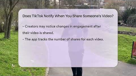 Does TikTok Notify When You Share Someone