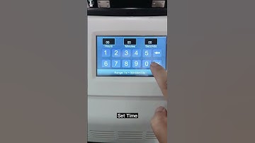 How to set and save program in high speed centrifuge TG-16