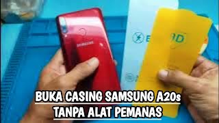 How to open the casing/backdoor of the Samsung A20s