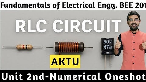 AKTU | Fundamentals of Electrical Engineering | Unit 2 Numerical || By Lalit Sir #engineersgateway