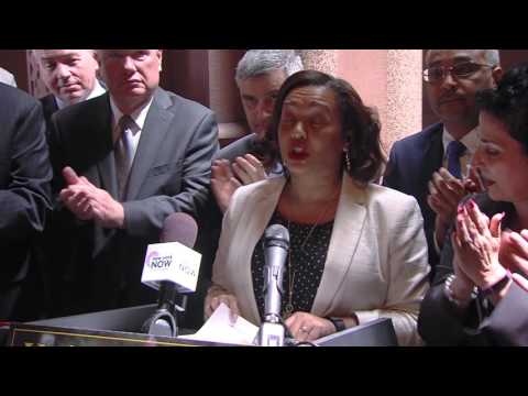 Senator Alcantara comments at the IDC News Conference on Labor Unions
