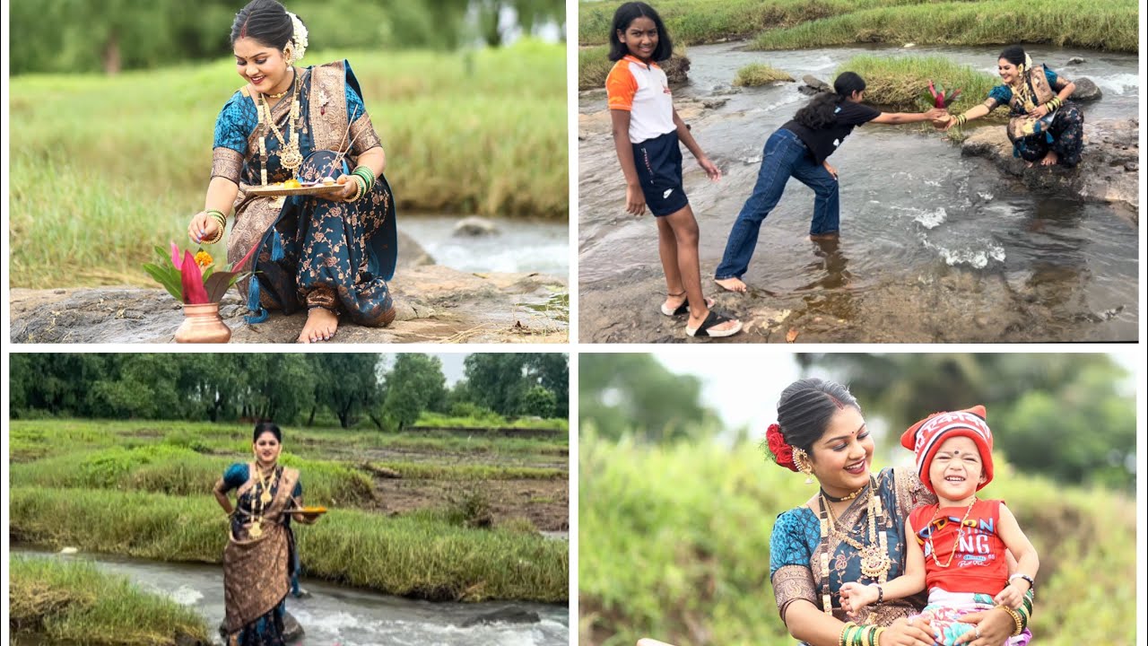 Narlipurnima shoot😍🥳 || ani yevdhya panyatun me kashi geli ? || amchi masti 😉😂 ||