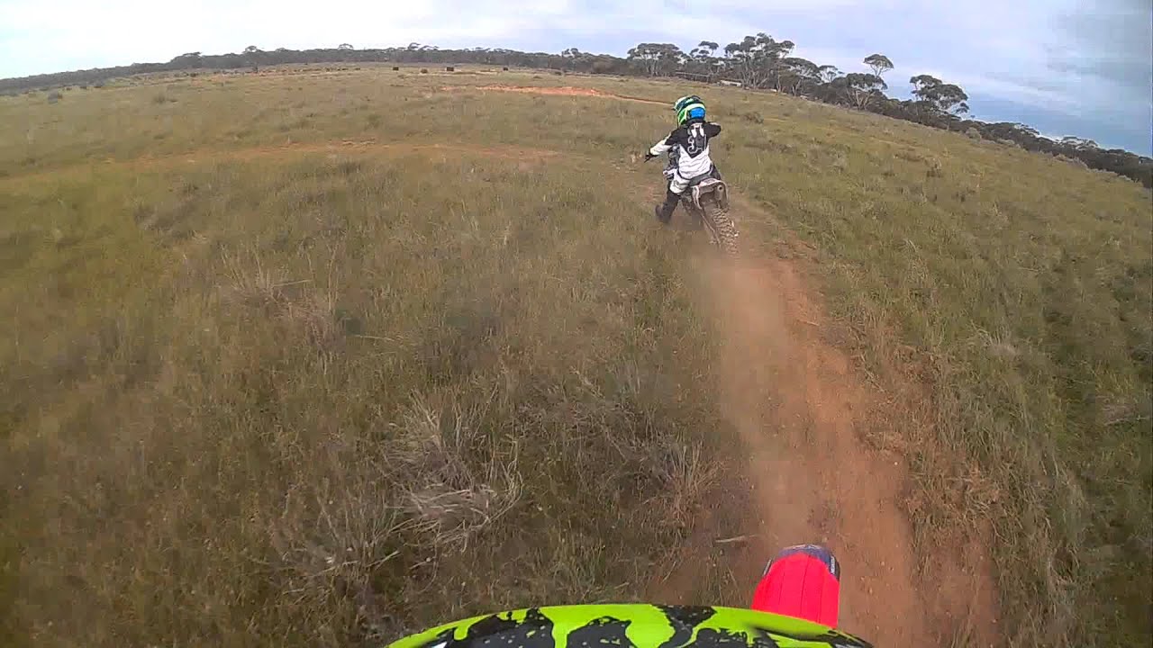 CR 85 vs YZ 85 - on board with Sam Sharp
