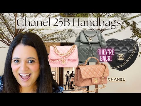 25SS【CHANEL】 Chanel 25B Bags Are Here - And These Favorites Are Back