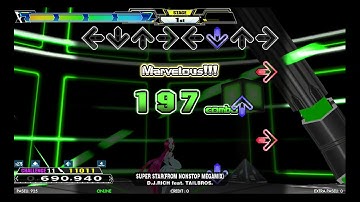 SUPER STAR(FROM NONSTOP MEGAMIX) / D.J.RICH feat. TAILBROS. [DOUBLE CHALLENGE (CDP)] : DDR A
