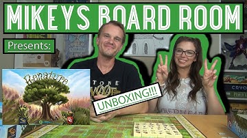 Renature Board Game by Capstone Games - Board Game Unboxing