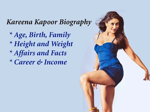 kareena kapoor biography profile sample