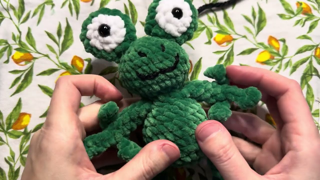 АмиКрючками. Сборка лягушонка (часть 6)