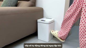 Thùng rác năng lượng mặt trời: không bao giờ hết pin! #notahomevn #dogiadung #food #smartphone