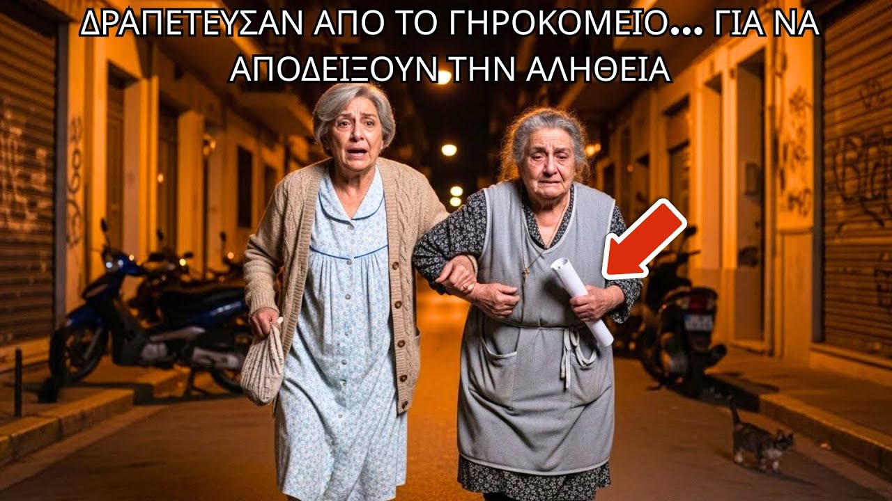ΔΥΟ ΗΛΙΚΙΩΜΕΝΕΣ ΔΡΑΠΕΤΕΥΣΑΝ ΑΠΟ ΓΗΡΟΚΟΜΕΙΟ ΣΤΗΝ ΑΘΗΝΑ… ΚΑΙ ΑΠΟΚΑΛΥΨΑΝ ΤΗΝ ΑΛΗΘΕΙΑ