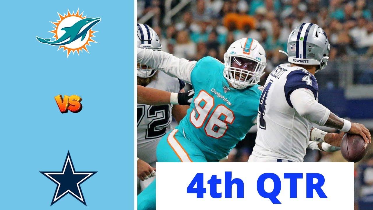 Miami Dolphins vs. Dallas Cowboys Full Highlights 4th QTR NFL Week 16