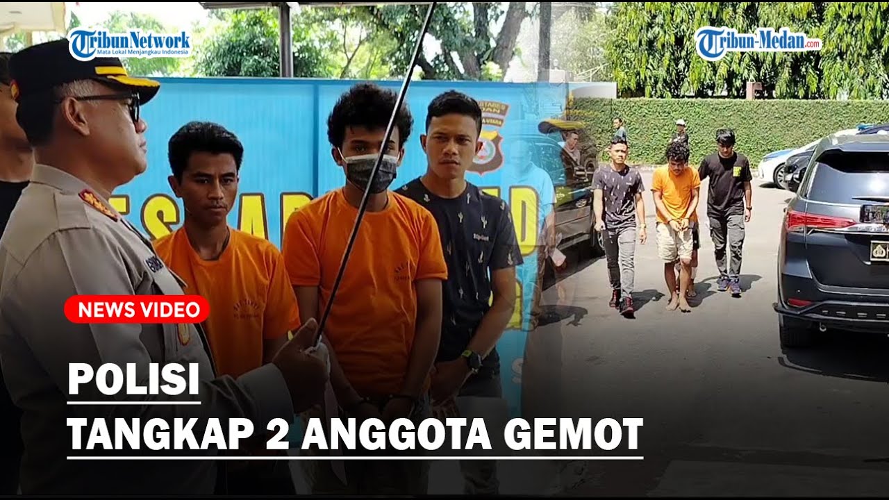Polsek Sunggal Tangkap 2 Anggota Geng Motor Tersangka Begal, 6 Orang DPO