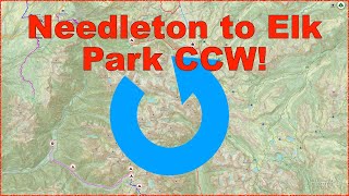 Backpack CCW from Needleton to Elk Park via Chicago Basin