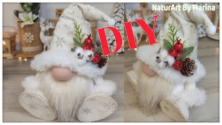 ‍GNOMO di NATALE ❤ Fai Da Te  Tutorial FACILISSIMO ❤