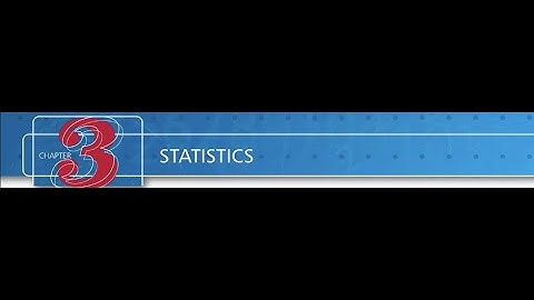 Statistics Theory Part 1 Leaving Cert Higher Level Maths