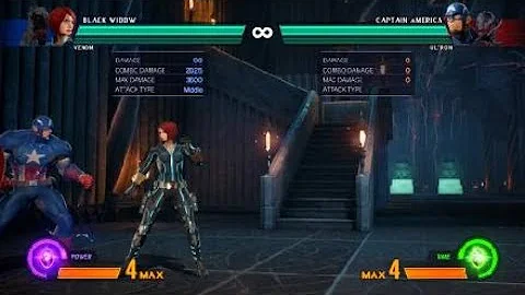 MARVEL VS. CAPCOM: INFINITE Black Widow air command grab reset!