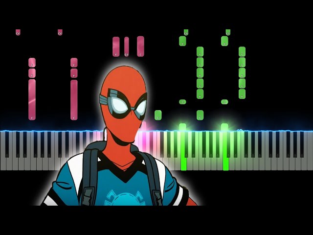 Your Friendly Neighborhood Spider Man Theme Song (Piano Tutorial)