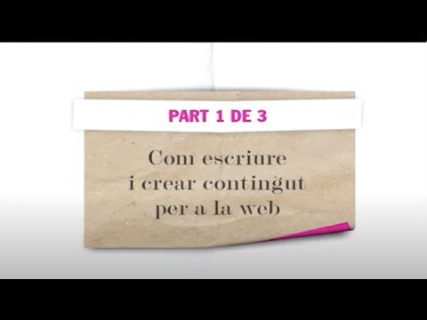 Com escriure i crear contingut per a la web (1)