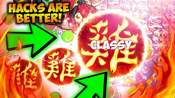 HACKS ARE BETTER?! *NEW* DOUBLESPLIT & POPSPLIT COMPILATION! // Agar.io BEST MOMENTS