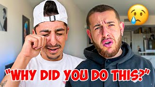 I didn’t mean to make him cry… (emotional surprise)