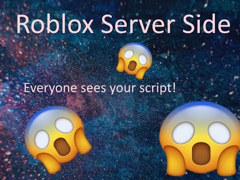 How To Make Server Side System Roblox Easy Youtube - how to make a roblox server side