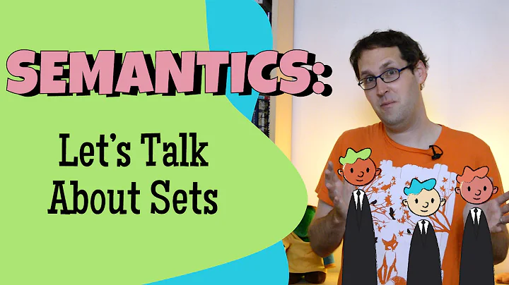 How Do We Build Meaning with Math? Set Theory and Adjectives